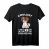 Oma Papillon Hund T-Shirt – Perfektes Geschenk für Hundeliebhaber und Papillon-Fans mit Tierillustration
