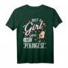Just A Girl Who Loves Pekingese - Lustiges Hundeliebhaber T-Shirt für Frauen, perfektes Geschenk zu Weihnachten, Geburtstag & Thanksgiving