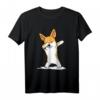 Dabbing Corgi Dab Tanzen Lustiges Hund T-Shirt – Perfektes Geschenk für Corgi Liebhaber und Hundefans