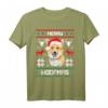 Welsh Corgi Pembroke Merry Woofmas Hund Weihnachten Xmas T-Shirt - Lustiges Weihnachtsgeschenk für Corgi-Liebhaber und Hundeliebhaber