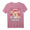 Welsh Corgi Pembroke Merry Woofmas Hund Weihnachten Xmas T-Shirt - Lustiges Weihnachtsgeschenk für Corgi-Liebhaber und Hundeliebhaber