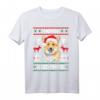 Welsh Corgi Pembroke Merry Woofmas Hund Weihnachten Xmas T-Shirt - Lustiges Weihnachtsgeschenk für Corgi-Liebhaber und Hundeliebhaber
