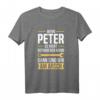 Lustiges Peter T-Shirt - Wenn Peter es nicht reparieren kann, sind wir am Arsch, perfektes Geschenk für Namenstag & Geburtstag