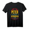 Wenn Peter es nicht reparieren kann kann es keiner T-Shirt – Lustiges Geschenk für Heimwerker und Reparatur-Profis