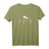 Pferde Herzschlag Motiv Reiterin Damen Geschenk – Lustiges Reitsport T-Shirt für Pferdeliebhaber zu Weihnachten, Geburtstag & mehr