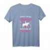 Pferde Shirt Mädchen Reiter Geschenk Damen - Tolles Reiterin T-Shirt für Pferdeliebhaber und Pferdenarren