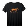 Pferd Hengst Reiter Reiterin Pferdeliebhaber Geschenk - Pferde T-Shirt für Reiterinnen, Pferdenärrinnen & Pferdefans zum Geburtstag & Weihnachten
