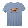 Pferd Hengst Reiter Reiterin Pferdeliebhaber Geschenk - Pferde T-Shirt für Reiterinnen, Pferdenärrinnen & Pferdefans zum Geburtstag & Weihnachten