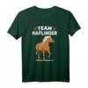 Team Haflinger - #UnserHerzenspony - Haflinger Pony T-Shirt für Pferdeliebhaberinnen, Reiterinnen und Pferdefans zum Reiten, Ausritt & Weihnachten
