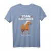 Team Haflinger - #UnserHerzenspony - Haflinger Pony T-Shirt für Pferdeliebhaberinnen, Reiterinnen und Pferdefans zum Reiten, Ausritt & Weihnachten