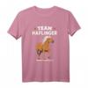 Team Haflinger - #UnserHerzenspony - Haflinger Pony T-Shirt für Pferdeliebhaberinnen, Reiterinnen und Pferdefans zum Reiten, Ausritt & Weihnachten