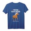 Team Haflinger - #UnserHerzenspony - Haflinger Pony T-Shirt für Pferdeliebhaberinnen, Reiterinnen und Pferdefans zum Reiten, Ausritt & Weihnachten