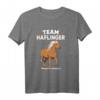 Team Haflinger - #UnserHerzenspony - Haflinger Pony T-Shirt für Pferdeliebhaberinnen, Reiterinnen und Pferdefans zum Reiten, Ausritt & Weihnachten