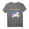 Ich bin geil Freches Erwachsenen Humor Regenbogen Mythos T-Shirt – Buntes Einhorn-Design für Fantasieliebhaber und Humorvolle