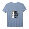 Damen Lustiges Pferdemama T-Shirt - Best Horse Mom Ever für Reiterinnen, Pferdeliebhaberinnen & Reitsportfans zum Geburtstag, Weihnachten & Ostern
