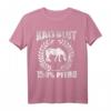 Kaltblut 150% Pferd T-Shirt für Pferdeliebhaber & Reiterinnen – Cooles Geschenk für Pferdefans & Reitstunde Zubehör