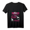 Damen T-Shirt mit V-Ausschnitt - Life is Better with Dogs and Horses, Reiter Pferde Motiv, Perfekt als Geschenk für Tierliebhaberinnen