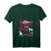Damen T-Shirt mit V-Ausschnitt - Life is Better with Dogs and Horses, Reiter Pferde Motiv, Perfekt als Geschenk für Tierliebhaberinnen