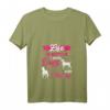 Damen T-Shirt mit V-Ausschnitt - Life is Better with Dogs and Horses, Reiter Pferde Motiv, Perfekt als Geschenk für Tierliebhaberinnen