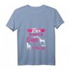 Damen T-Shirt mit V-Ausschnitt - Life is Better with Dogs and Horses, Reiter Pferde Motiv, Perfekt als Geschenk für Tierliebhaberinnen