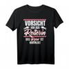 VORSICHT vor der REITERIN Das Pferd ist harmlos - Lustiges Pferde T-Shirt für Reiter und Pferdefans