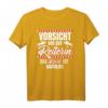 VORSICHT vor der REITERIN Das Pferd ist harmlos - Lustiges Pferde T-Shirt für Reiter und Pferdefans