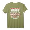 VORSICHT vor der REITERIN Das Pferd ist harmlos - Lustiges Pferde T-Shirt für Reiter und Pferdefans
