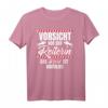 VORSICHT vor der REITERIN Das Pferd ist harmlos - Lustiges Pferde T-Shirt für Reiter und Pferdefans