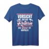 VORSICHT vor der REITERIN Das Pferd ist harmlos - Lustiges Pferde T-Shirt für Reiter und Pferdefans