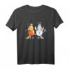 Engelchen und Teufelchen Pferde T-Shirt – Comic Style Pferdemotiv für Pferdeliebhaber, Reitsport Fans & Pferdefreunde als lustiges Geschenk