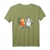 Engelchen und Teufelchen Pferde T-Shirt – Comic Style Pferdemotiv für Pferdeliebhaber, Reitsport Fans & Pferdefreunde als lustiges Geschenk