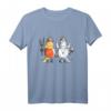 Engelchen und Teufelchen Pferde T-Shirt – Comic Style Pferdemotiv für Pferdeliebhaber, Reitsport Fans & Pferdefreunde als lustiges Geschenk