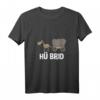 Damen Hü Brid - Lustiges Hybrid Auto / Pferd T-Shirt mit V-Ausschnitt für Damen, Humorvolles Mode-Statement