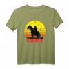 Vintage Cowboy Rodeo Pferde Pferd Geschenk Sonnenuntergang T-Shirt – Perfektes Geschenk für Pferdeliebhaber, Reiter & Westernfans zu Weihnachten & Geburtstag