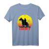 Vintage Cowboy Rodeo Pferde Pferd Geschenk Sonnenuntergang T-Shirt – Perfektes Geschenk für Pferdeliebhaber, Reiter & Westernfans zu Weihnachten & Geburtstag