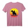 Vintage Cowboy Rodeo Pferde Pferd Geschenk Sonnenuntergang T-Shirt – Perfektes Geschenk für Pferdeliebhaber, Reiter & Westernfans zu Weihnachten & Geburtstag