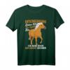 Haflinger Pferd T-Shirt - Entschuldigung dass ich zu spät bin, Perfektes Geschenk für Pferdeliebhaberinnen & Reiterinnen