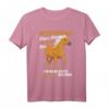 Haflinger Pferd T-Shirt - Entschuldigung dass ich zu spät bin, Perfektes Geschenk für Pferdeliebhaberinnen & Reiterinnen