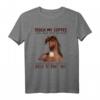 HapFrog Pferd T-Shirt - Lustiges Geschenk für Pferdeliebhaber, Reiterinnen & Kaffee Fans
