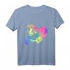 Liebe Buntes Pferd T-Shirt - Perfektes Geschenk für Pferdeliebhaber, Mädchen, Frauen & Kinder zu Weihnachten, Muttertag & Geburtstag