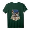 Amerika Flagge Pferdesport Reiter Geschenk - T-Shirt für Pferdeliebhaber, Reiterinnen & Tierfans zu Weihnachten, Geburtstag & Muttertag
