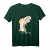 Haflinger Mama T-Shirt mit Pferde-Comic im Funstyle – Lustiges Pferdemotiv für Reiter, Pferdefreunde & Geschenkideen für Pferdeliebhaber