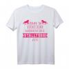 Cooles Pferde T-Shirt Damen mit Spruch - Lustiges Reiter Shirt für Pferdefreundinnen & Stallbesitzerinnen, perfektes Geschenk zum Geburtstag
