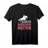 Echte Mädchen Reiten - Pferde T-Shirt Reitsport Geschenk, Limitierte Auflage, Perfekt für Geburtstage, Valentinstag & Weihnachten