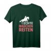 Echte Mädchen Reiten - Pferde T-Shirt Reitsport Geschenk, Limitierte Auflage, Perfekt für Geburtstage, Valentinstag & Weihnachten