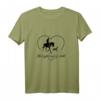 Hund & Pferd Tierliebe Damen/Mädchen Kinder T-Shirt – Perfekt als Geschenkidee zu Weihnachten oder Geburtstag für Reiterinnen und Tierliebhaberinnen