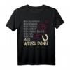 Damen Pferdespruch Reiterin Geschenk Welsh Pony Pferde T-Shirt – Perfektes Geschenk für Pferdefans, Reiterinnen & Welsh Pony Liebhaberinnen