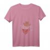 Damen Cowboy Western Rodeo USA Pferd T-Shirt mit V-Ausschnitt – Perfekt als Geschenk für Cowboy- und Westernliebhaberinnen