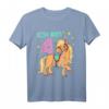 Geburtstags T-Shirt Pferd für Mädchen 4 Jahre - Süßes Pony Shirt für Pferdefans zum Geburtstag