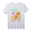Geburtstags T-Shirt Pferd für Mädchen 4 Jahre - Süßes Pony Shirt für Pferdefans zum Geburtstag